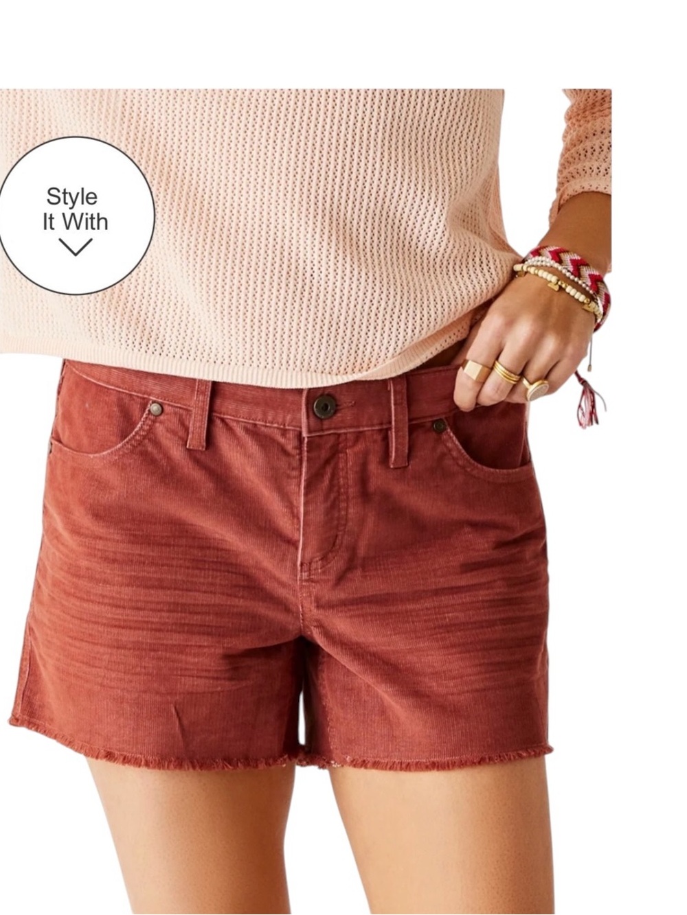 Carve Designs NWT 4” Oahu Shorts Classic Penny Burgundy Rust color size 2